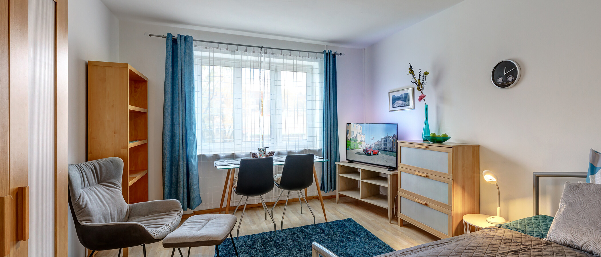 studio München Neuhausen 03 pièce à vivre 2682
