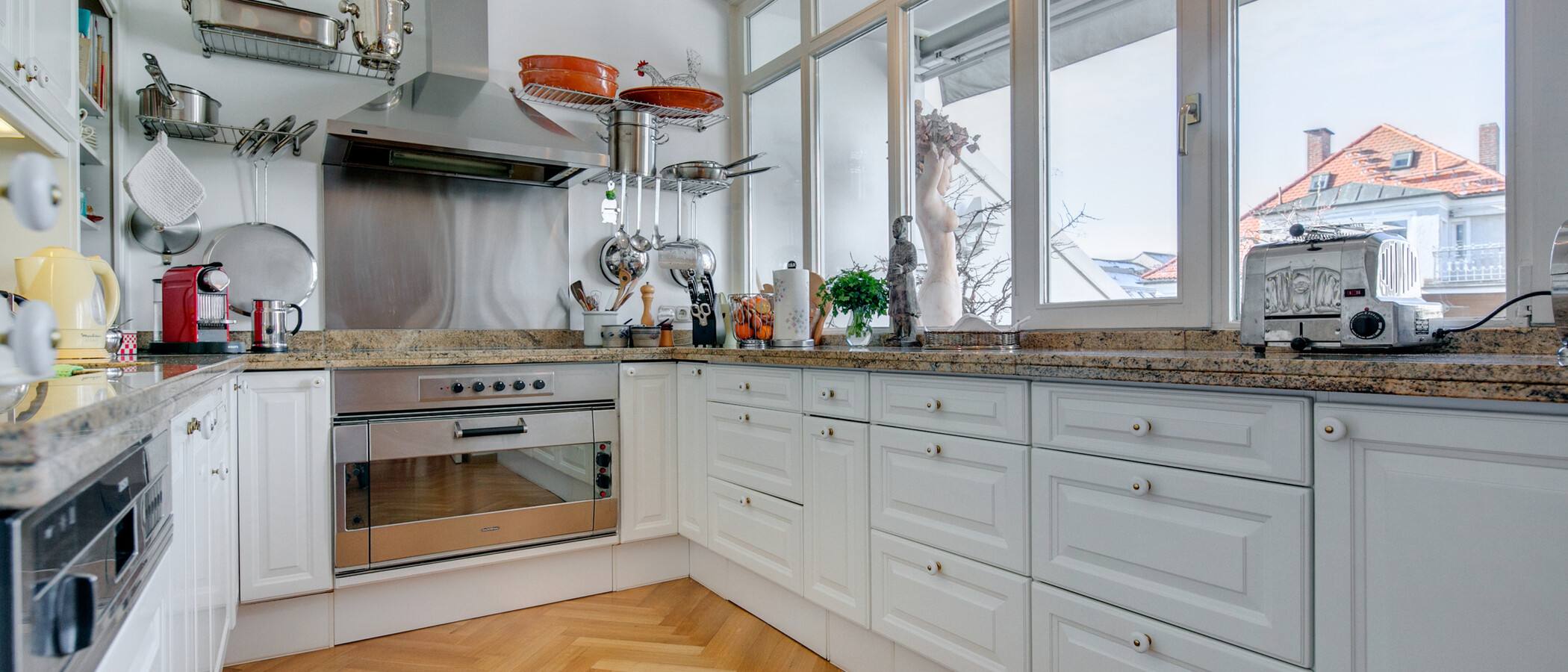 appartement avec terrasse sur le toit München Schwabing (rechts der Leopoldstraße) 01 cuisine 2693