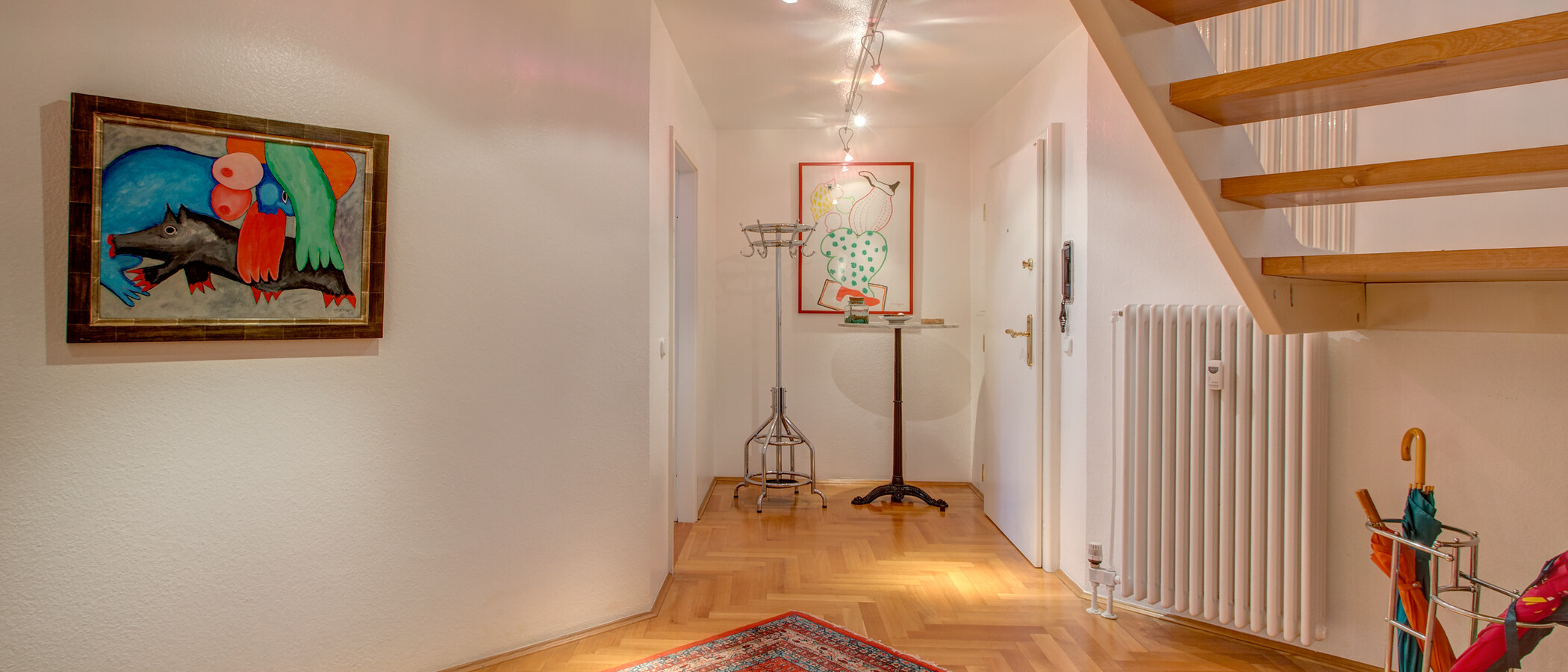 appartement avec terrasse sur le toit München Schwabing (rechts der Leopoldstraße) 02 entrée/couloir 2693