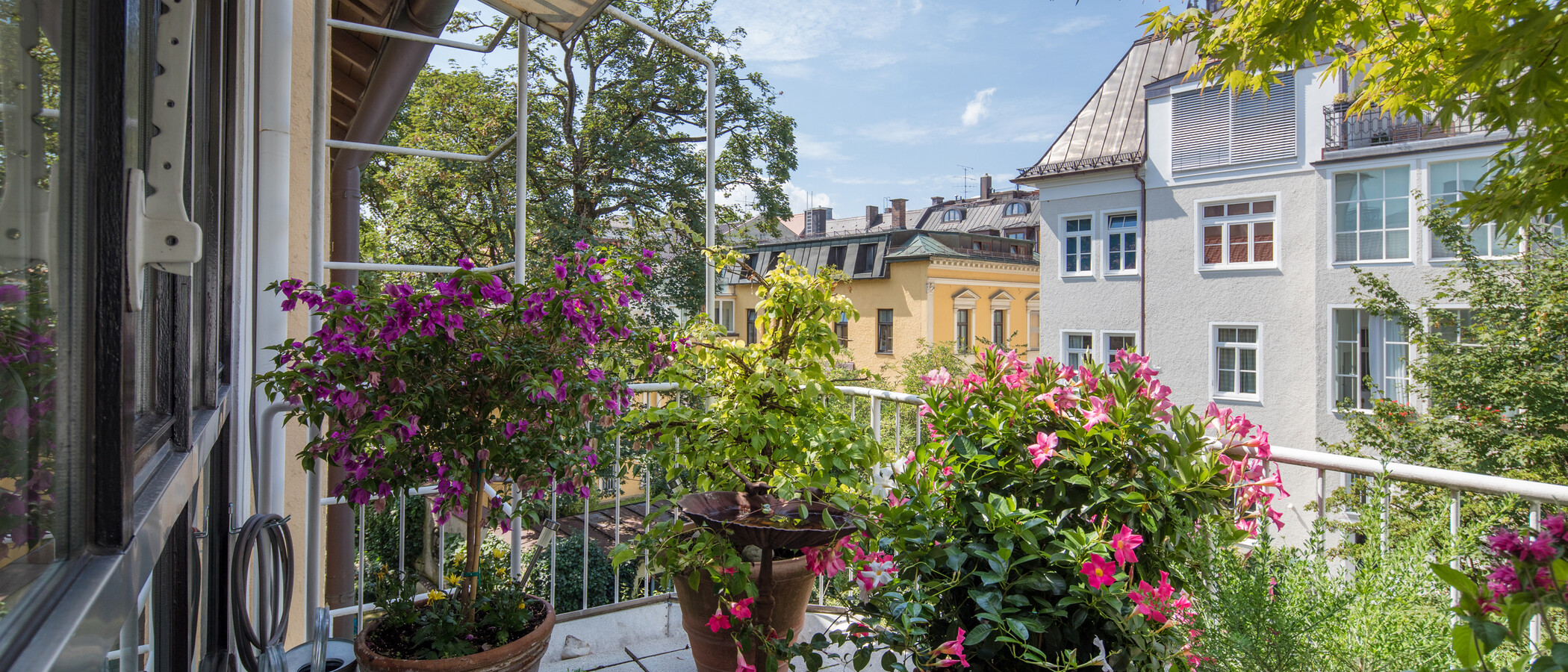 appartement avec terrasse sur le toit München Schwabing (rechts der Leopoldstraße) 01 balcon 2693
