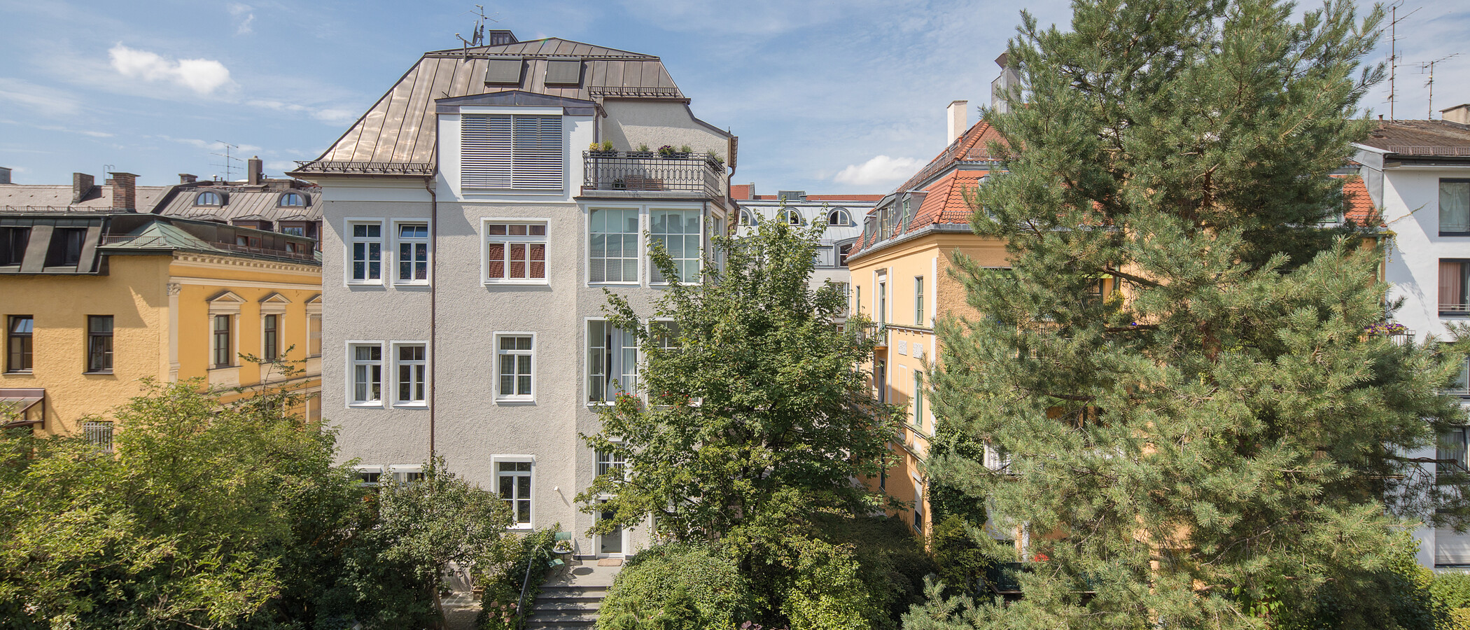 appartement avec terrasse sur le toit München Schwabing (rechts der Leopoldstraße) 03 vue 2693