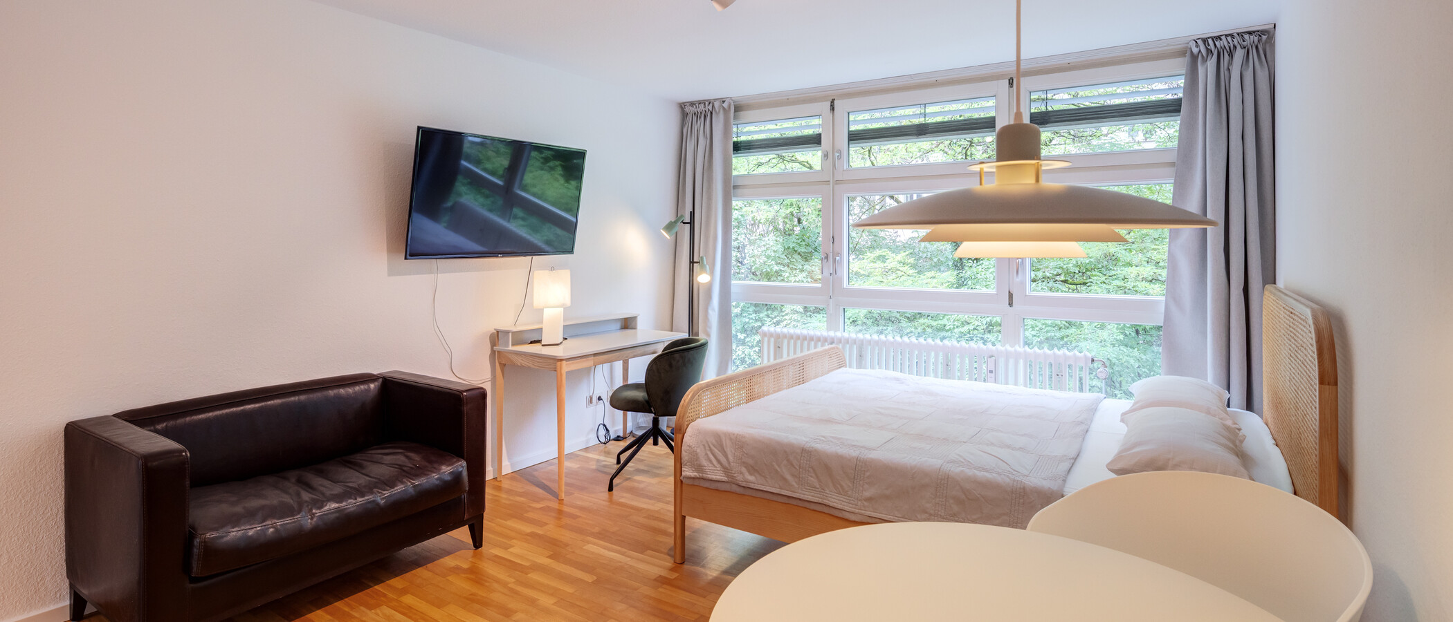 studio München Schwabing-West 02 pièce à vivre 2711
