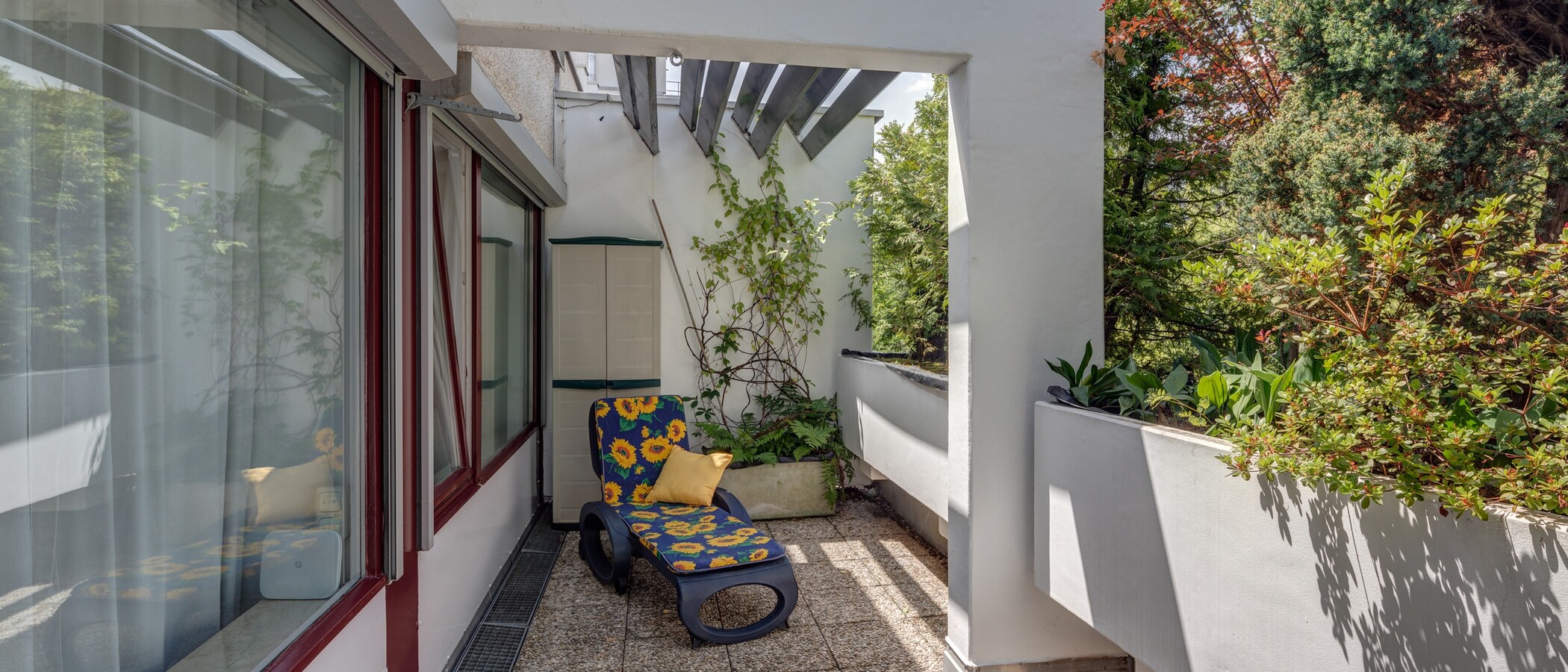 appartement avec terrasse sur le toit München Neuhausen 01 terrasse 2774