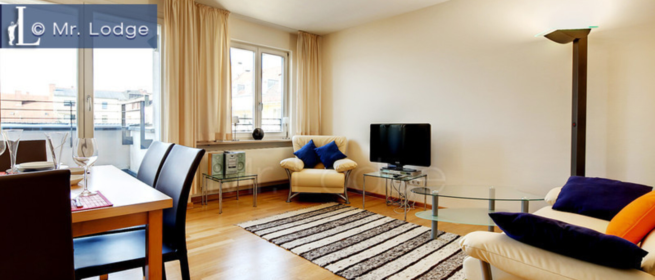 appartement München Maxvorstadt - Museumsviertel 02 salon 2853
