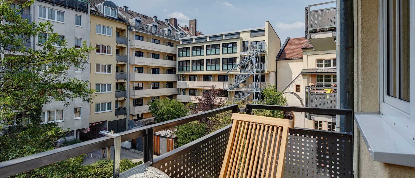 appartement München Isarvorstadt 01 balcon 2933