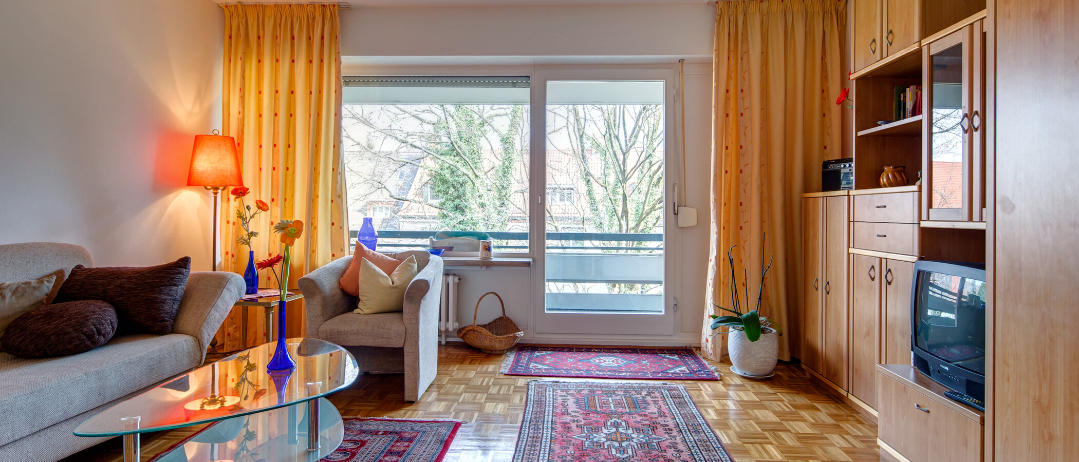 appartement München Nymphenburg-Gern 02 salon 2983