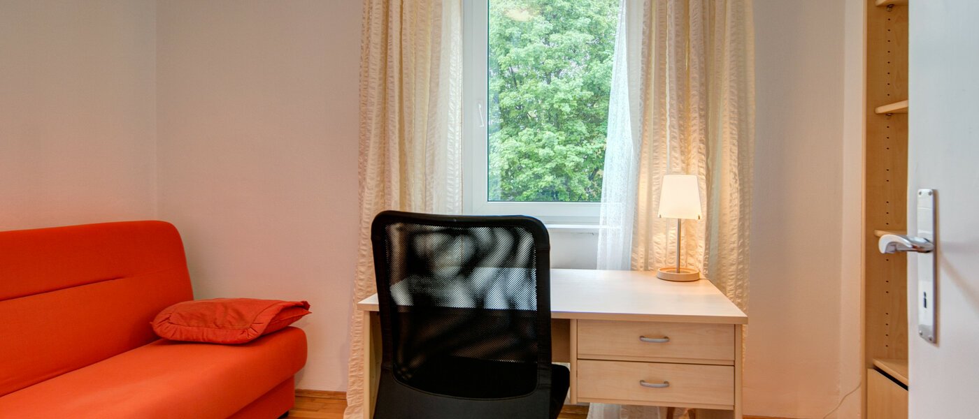 appartement München Schwabing-Nord (zw. Leopoldstraße & Englischen Garten) 02 Bureau/Chambre d’amis 3091
