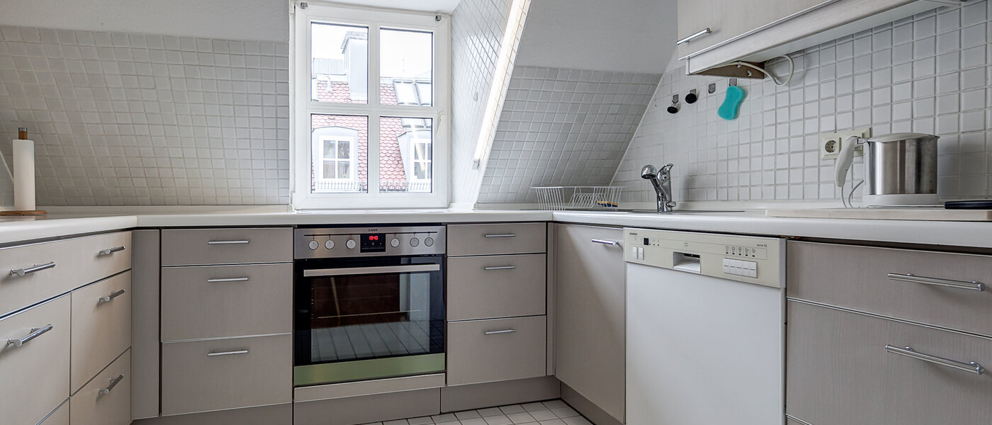 appartement sous les toits München Zentrum 02 cuisine 3130
