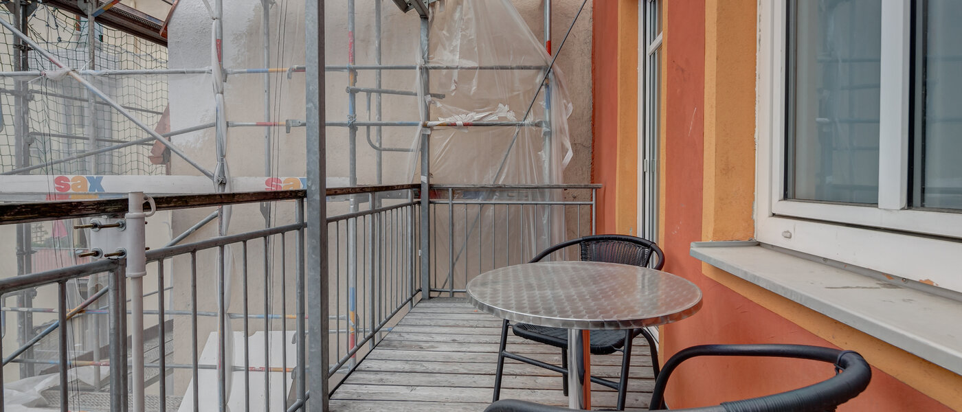 appartement sous les toits München Zentrum 02 balcon 3130