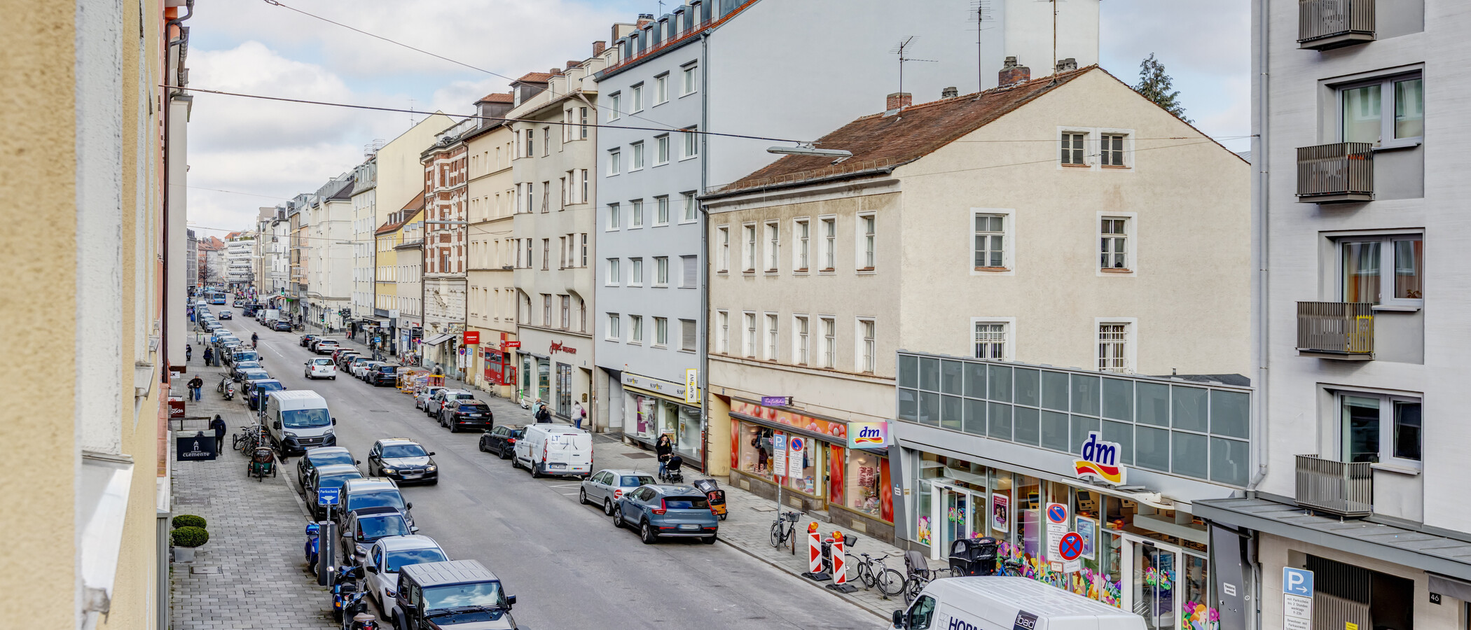 appartement München Schwabing (links der Leopoldstraße) 03 vue 3177