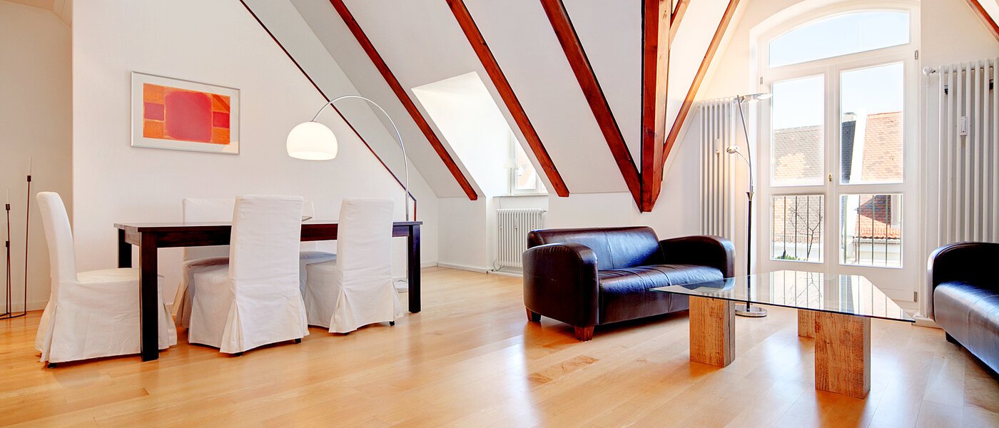 appartement style maisonnette München Haidhausen 01 pièce à vivre 3184