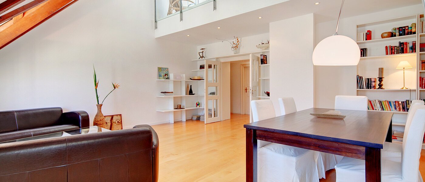 appartement style maisonnette München Haidhausen 03 pièce à vivre 3184