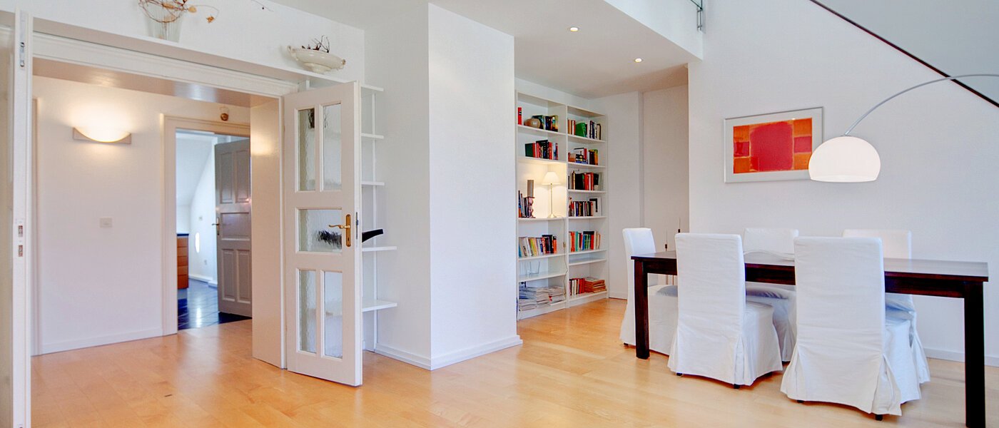 appartement style maisonnette München Haidhausen 05 pièce à vivre 3184