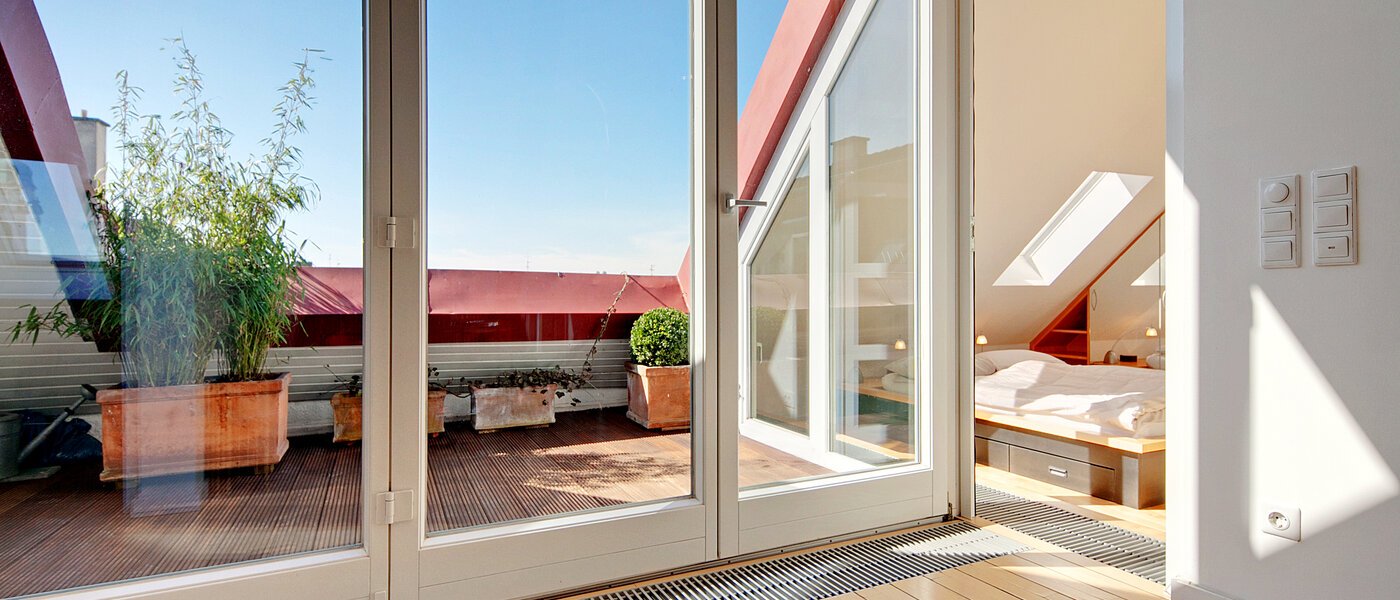 appartement style maisonnette München Haidhausen 01 terrasse sur le toit 3184