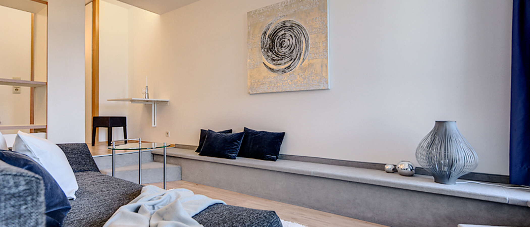 appartement München Maxvorstadt - Museumsviertel 04 salon 3188