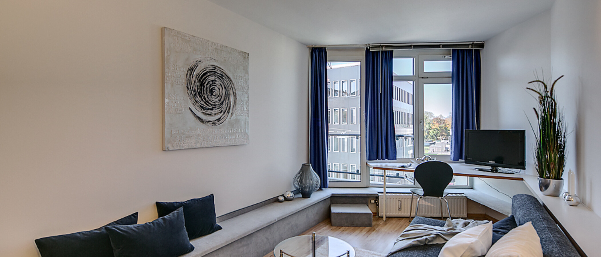 appartement München Maxvorstadt - Museumsviertel 05 salon 3188
