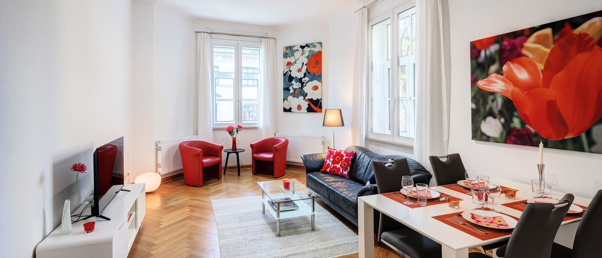 appartement München Schwabing (rechts der Leopoldstraße) 01 salle de séjour 319