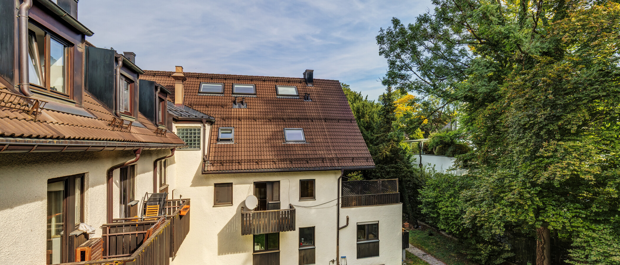 appartement style maisonnette München Herzogpark 04 vue 3249