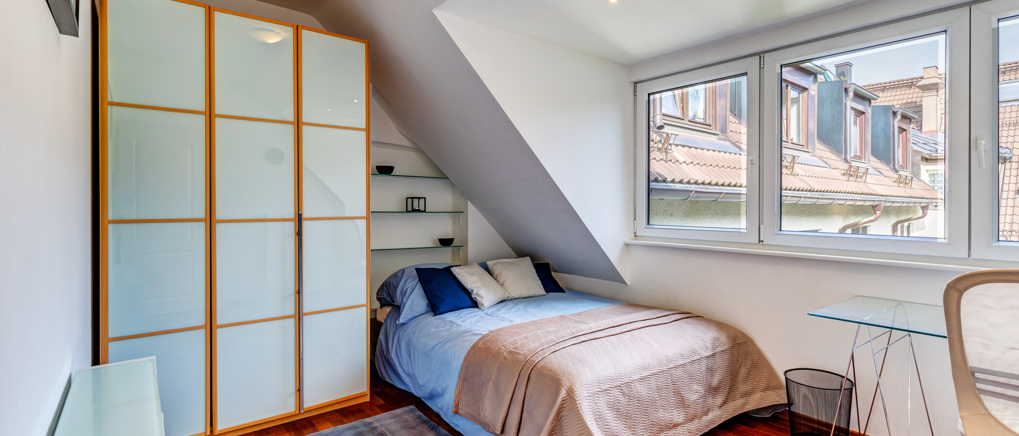 appartement style maisonnette München Herzogpark 01 2ième chambre 3249