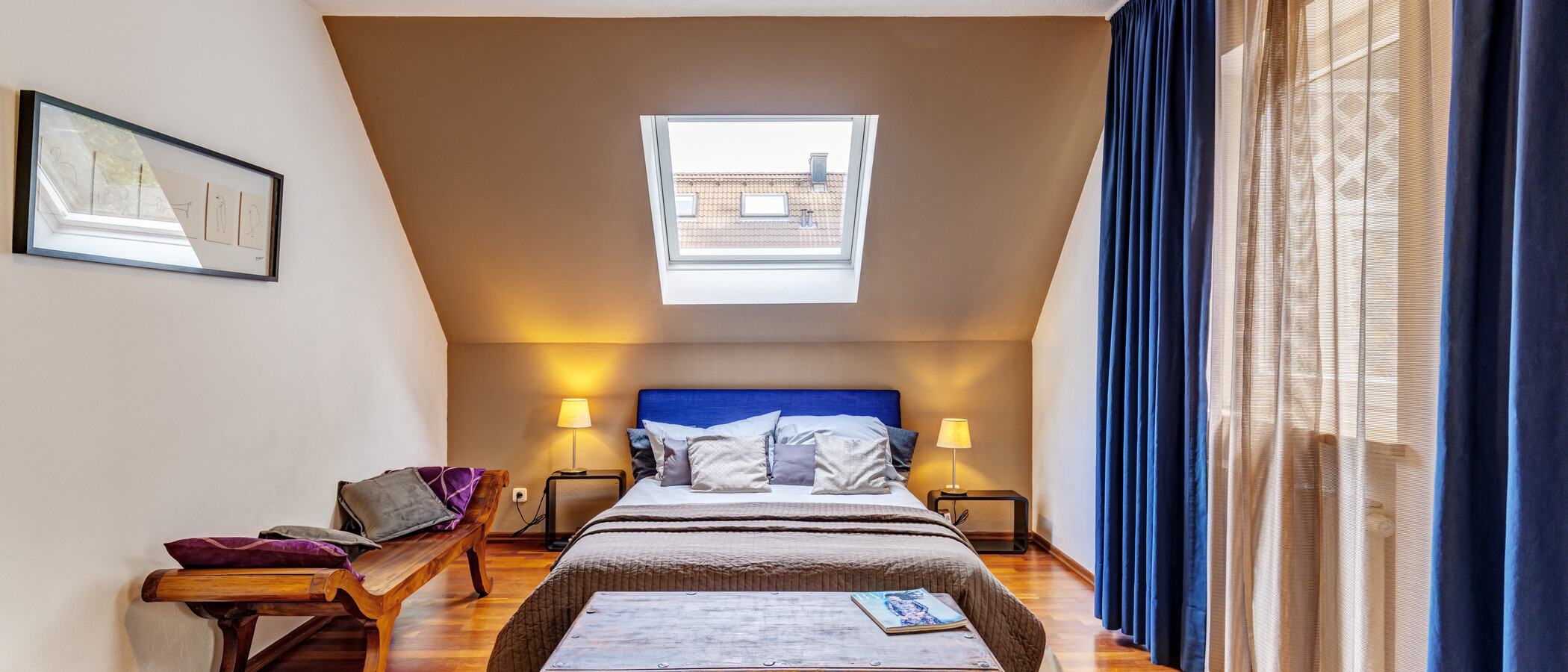 appartement style maisonnette München Herzogpark 01 1ère chambre 3249