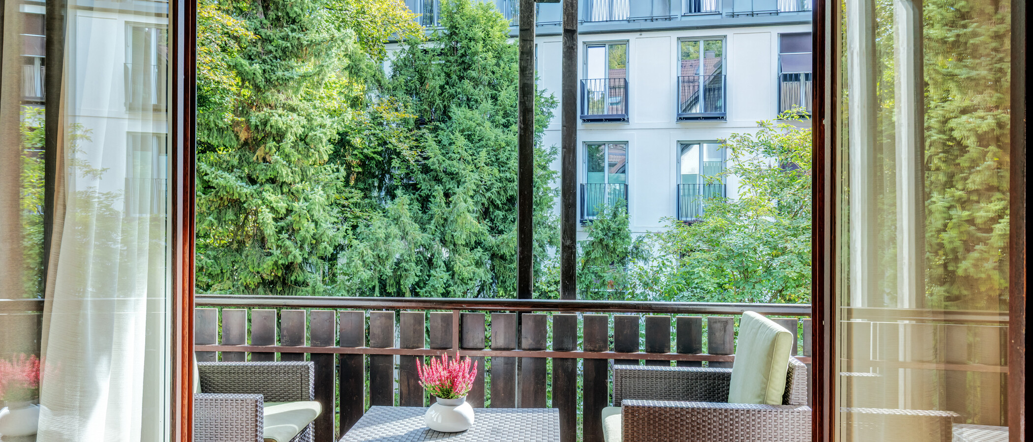 appartement style maisonnette München Herzogpark 01 2e balcon 3249