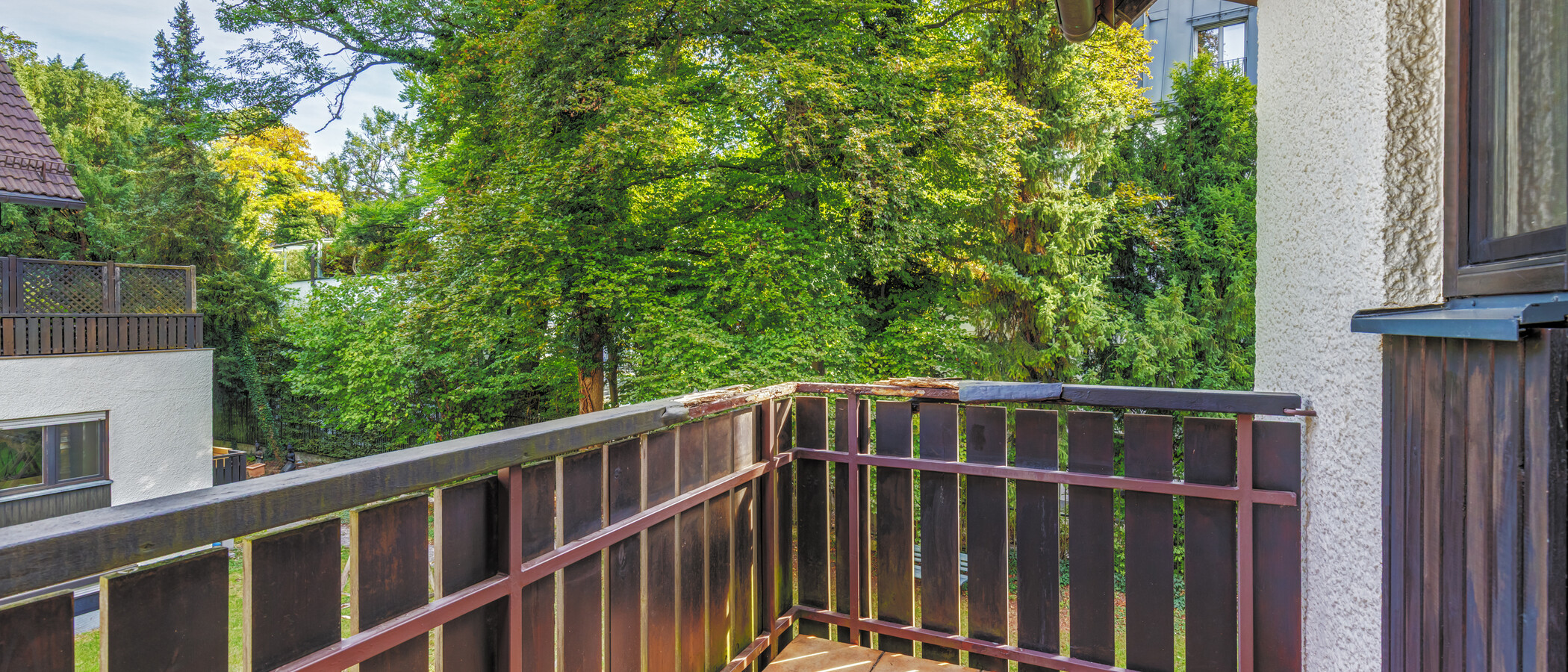 appartement style maisonnette München Herzogpark 02 3e balcon 3249