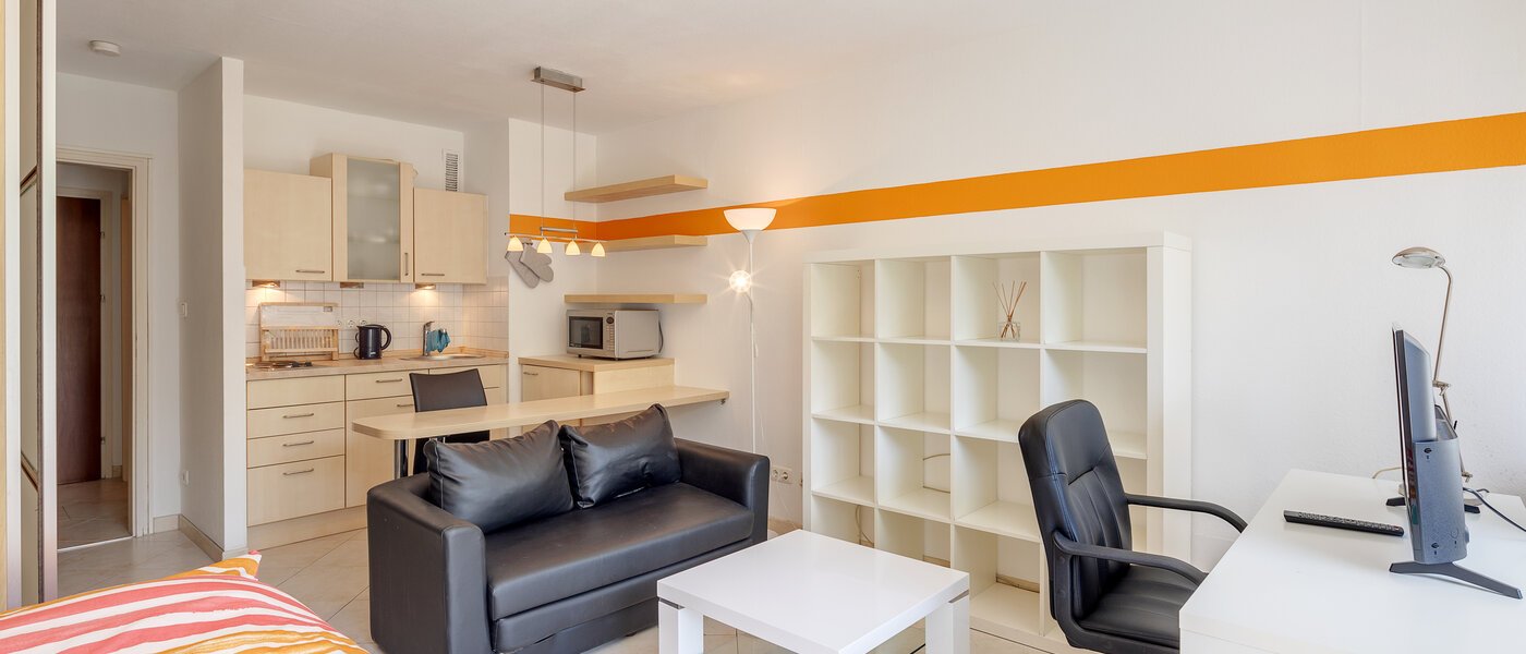 studio München Obersendling 03 pièce à vivre 3282