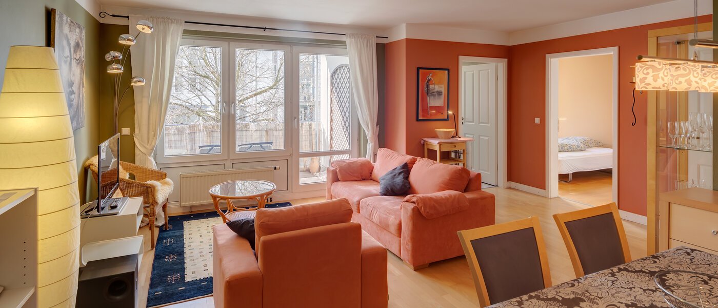 appartement München Neuhausen 02 pièce à vivre 3288