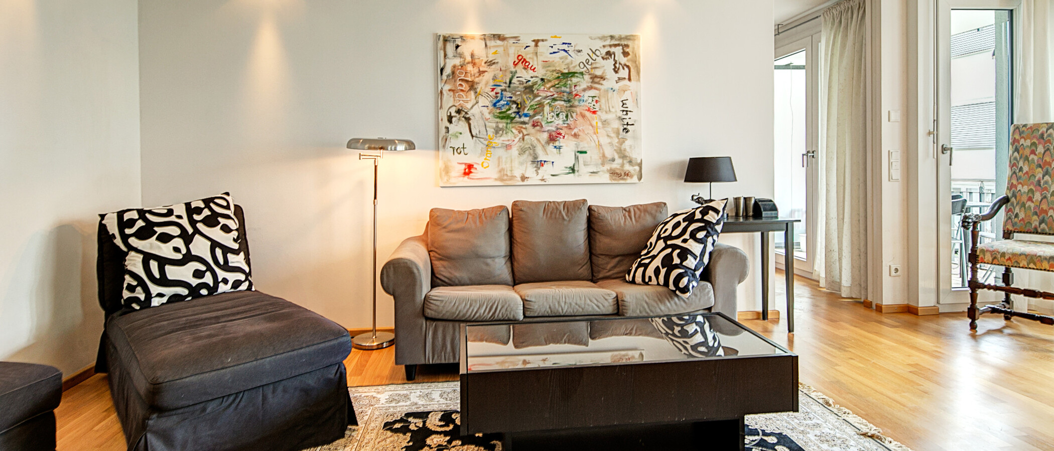 appartement München Maxvorstadt - Westen 01 salon 3355
