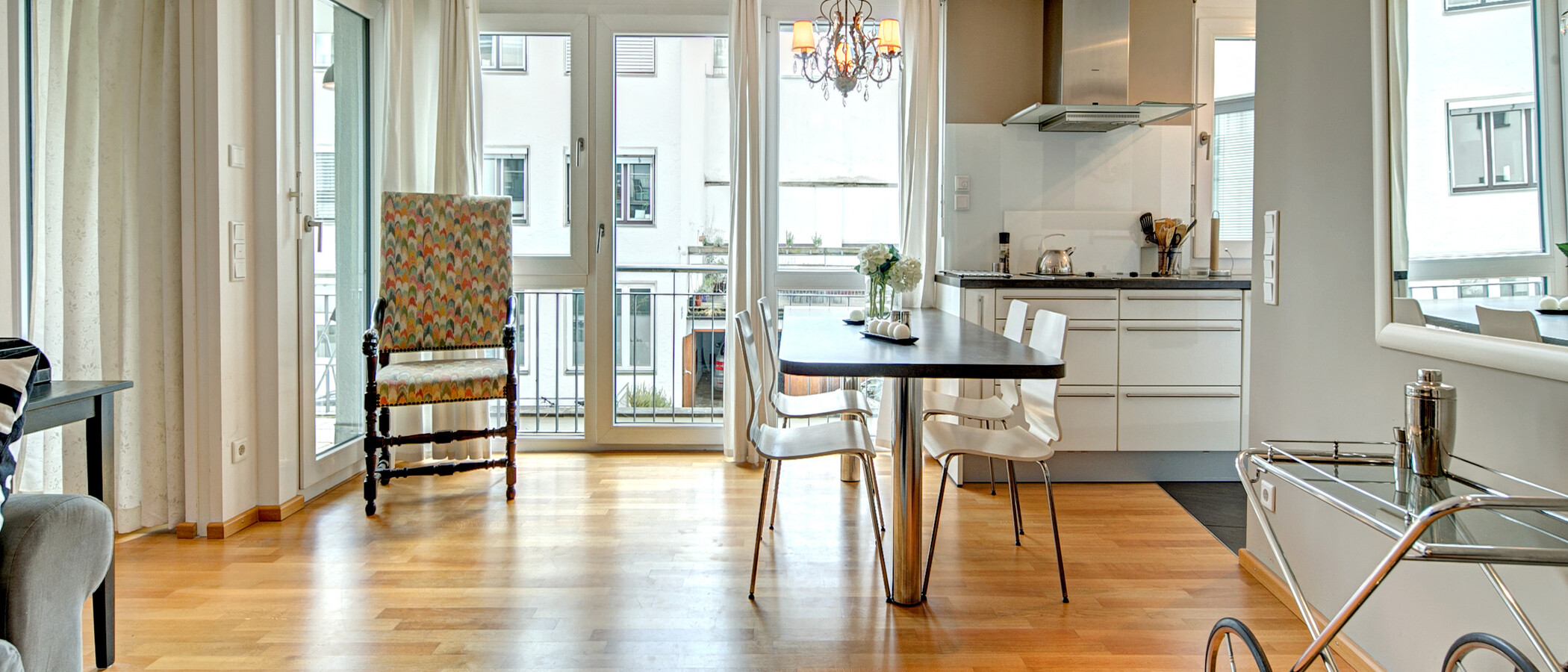 appartement München Maxvorstadt - Westen 02 salon 3355