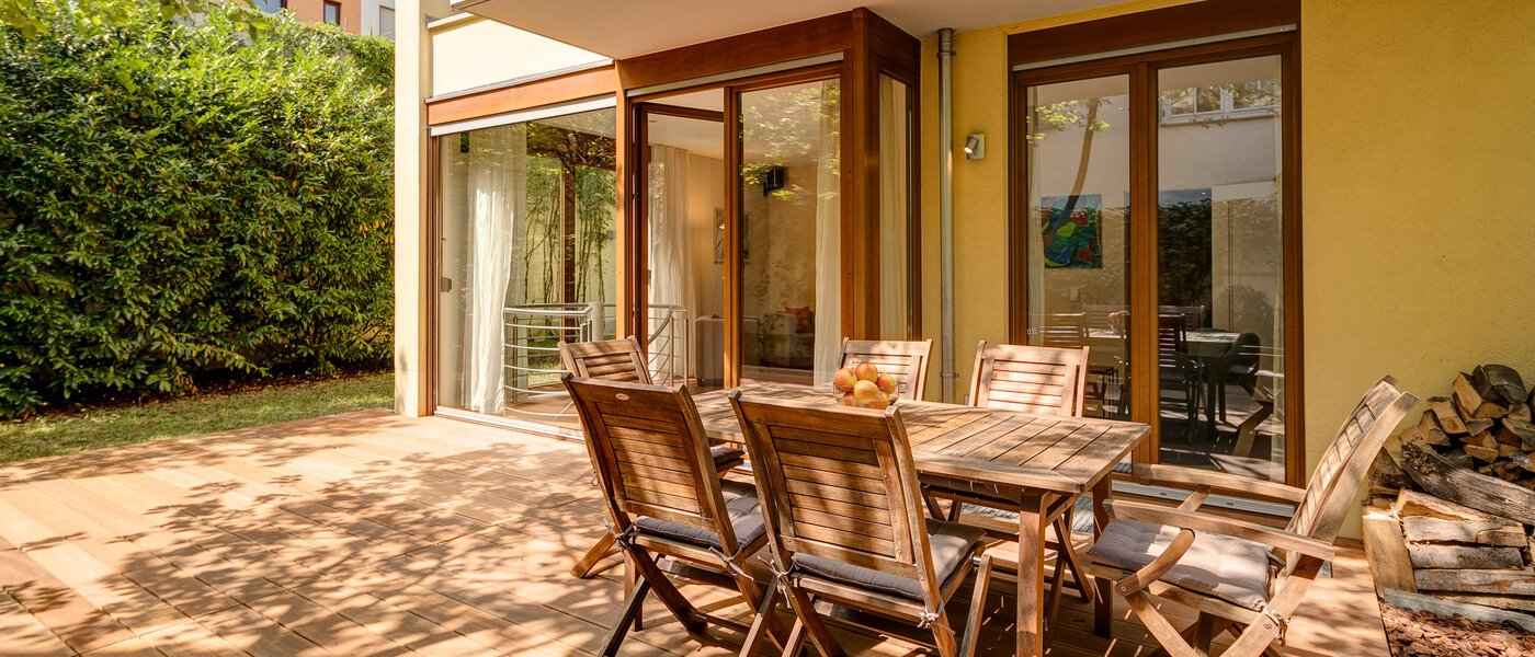 maison mitoyenne München Schwabing (links der Leopoldstraße) 02 terrasse 3396