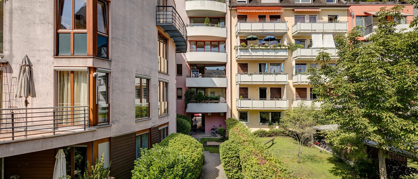 maison mitoyenne München Schwabing (links der Leopoldstraße) 03 vue 3396