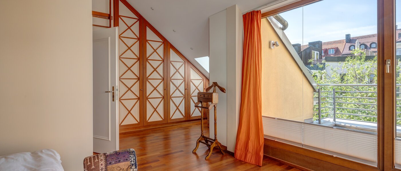 maison mitoyenne München Schwabing (links der Leopoldstraße) 05 chambre 3396