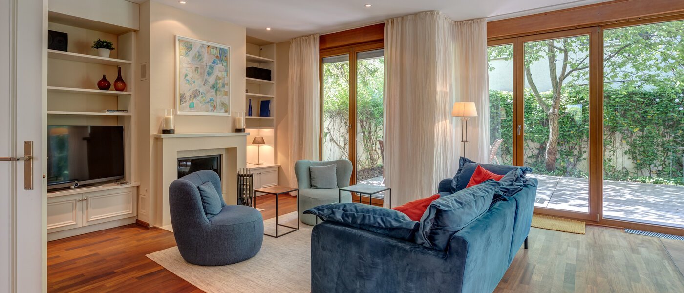 maison mitoyenne München Schwabing (links der Leopoldstraße) 02 pièce à vivre 3396