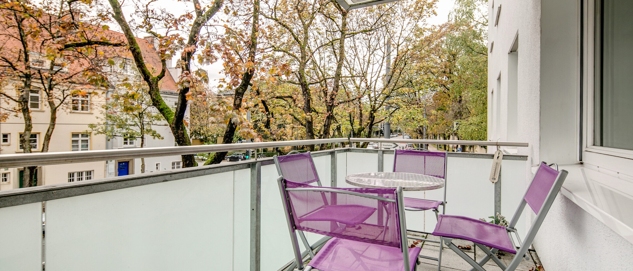 appartement München Schwabing-Nord (zw. Belgrad- & Leopoldstraße) 01 balcon 342