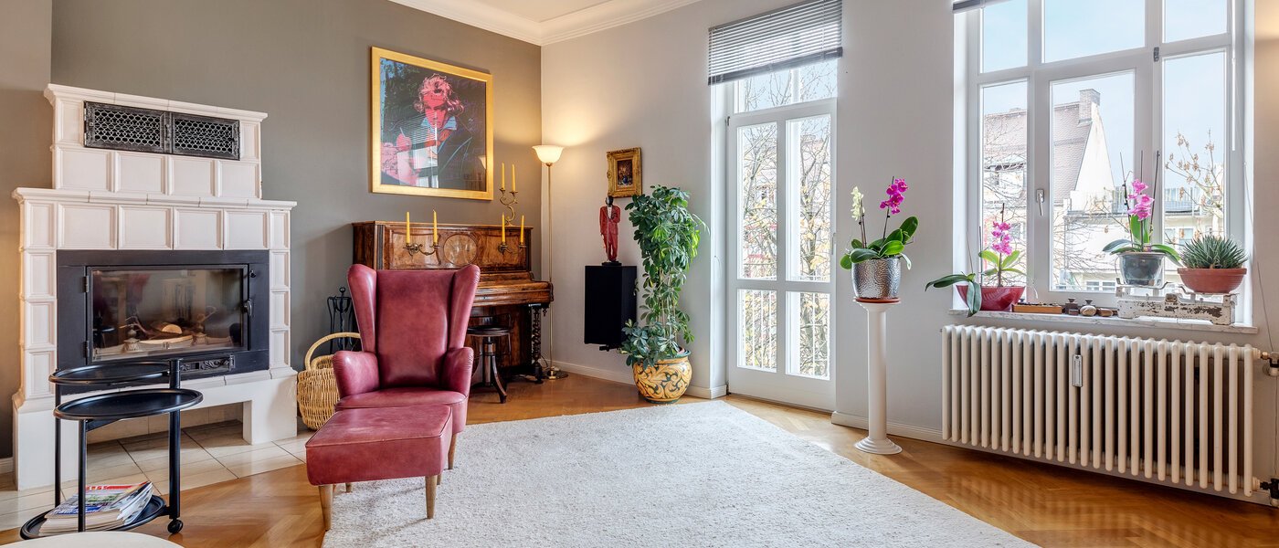 appartement München Neuhausen 02 salon 3428