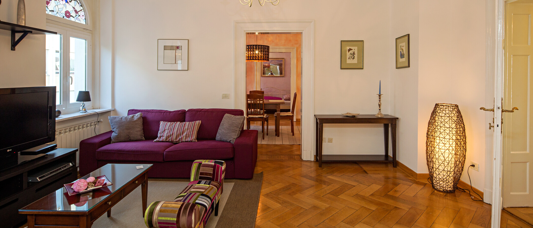 appartement München Lehel 01 salon 3457