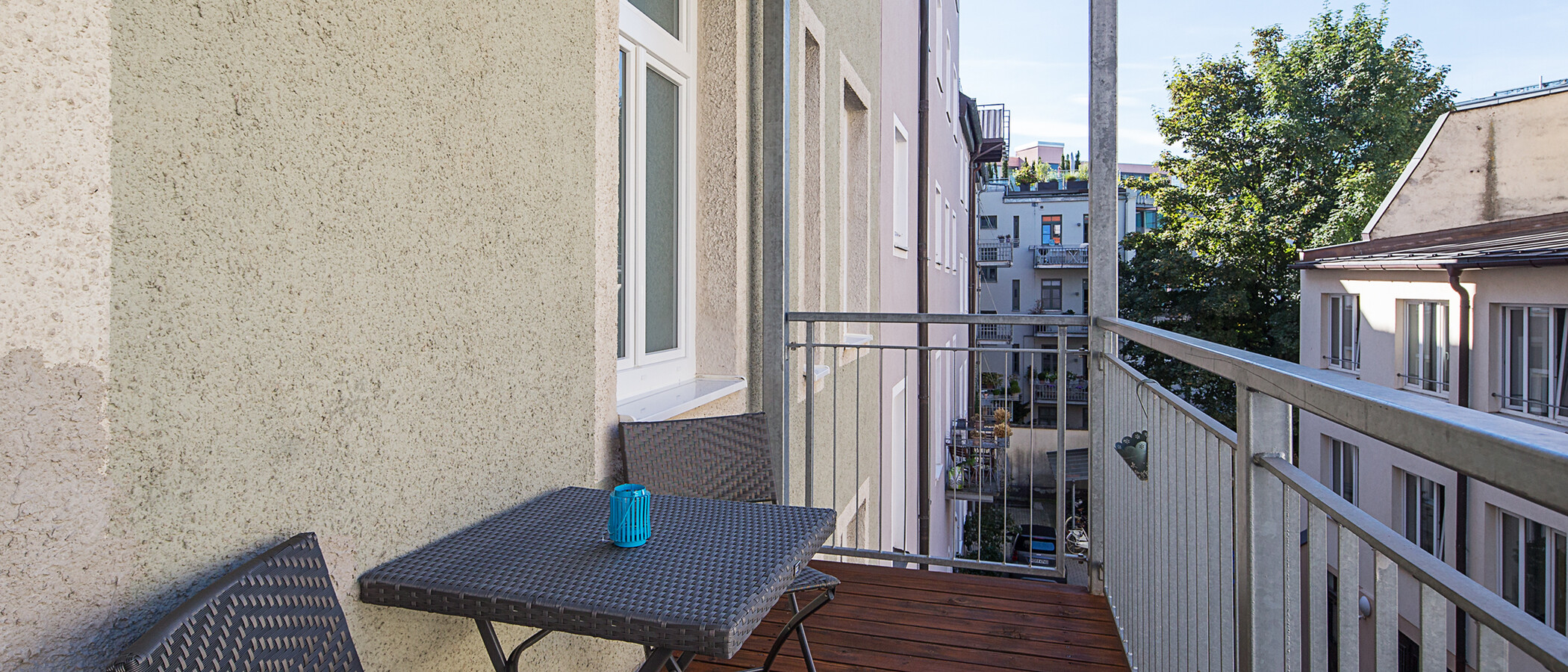 appartement München Lehel 01 balcon 3457