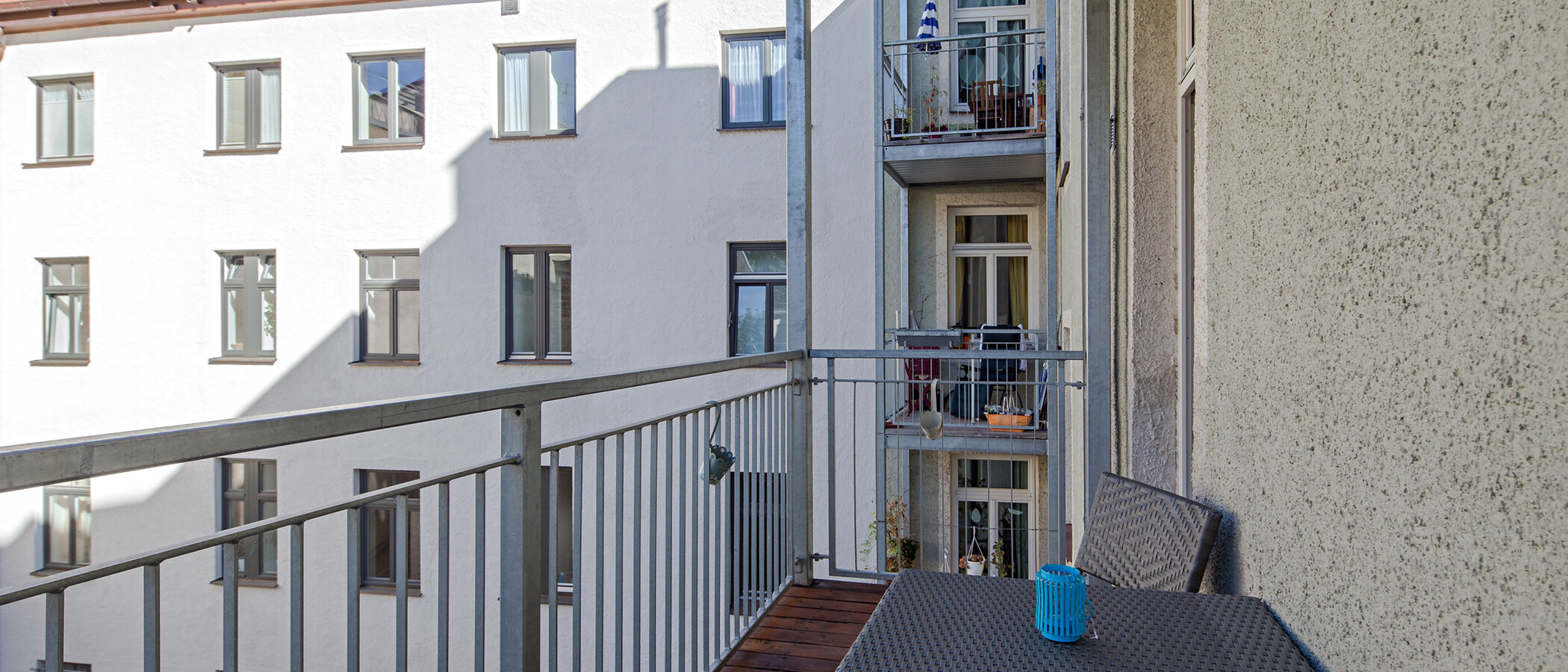 appartement München Lehel 03 balcon 3457