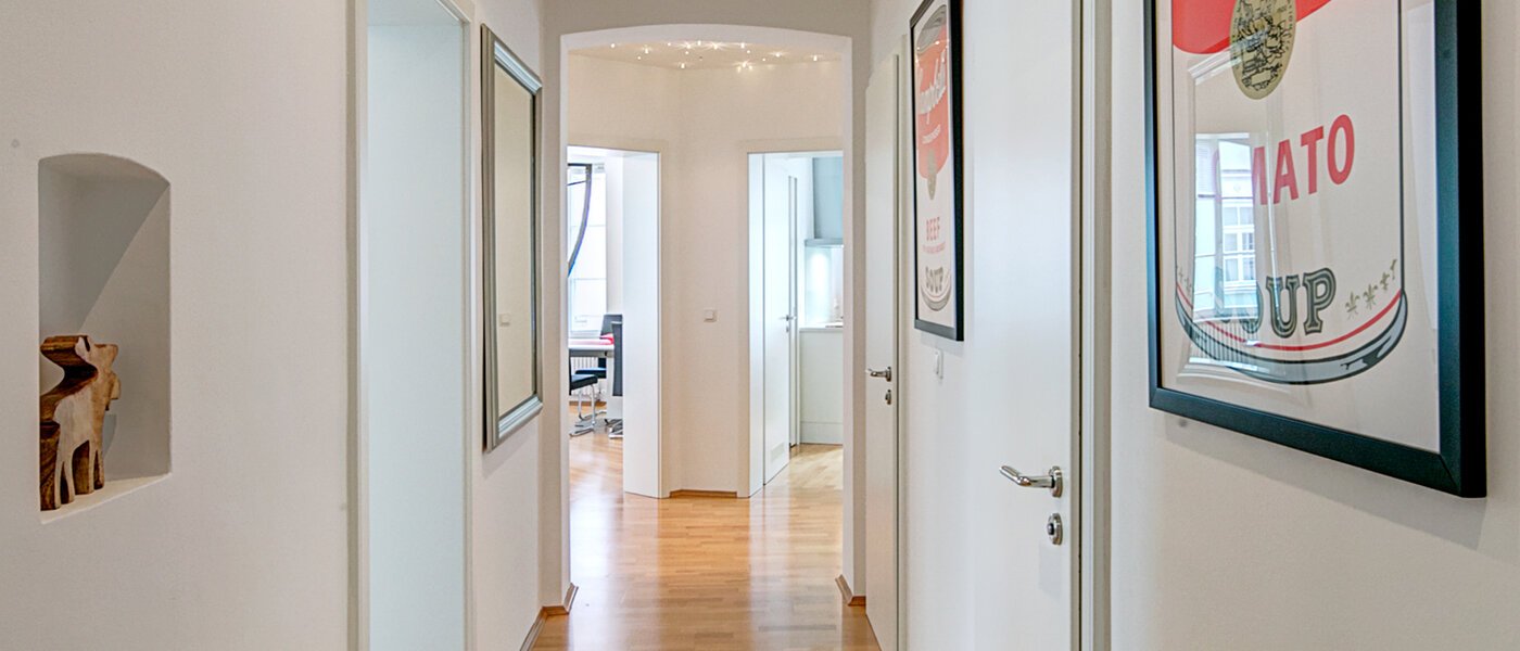 appartement München Gärtnerplatzviertel 03 entrée/couloir 3461