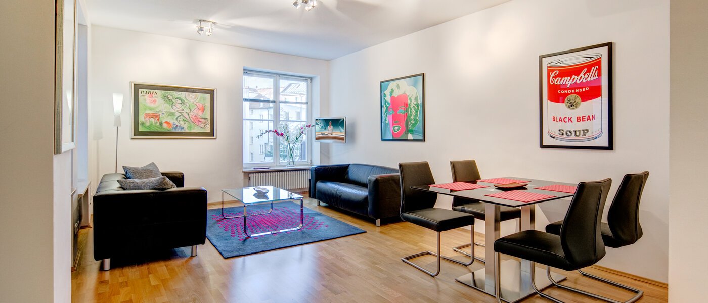 appartement München Gärtnerplatzviertel 01 salon 3462