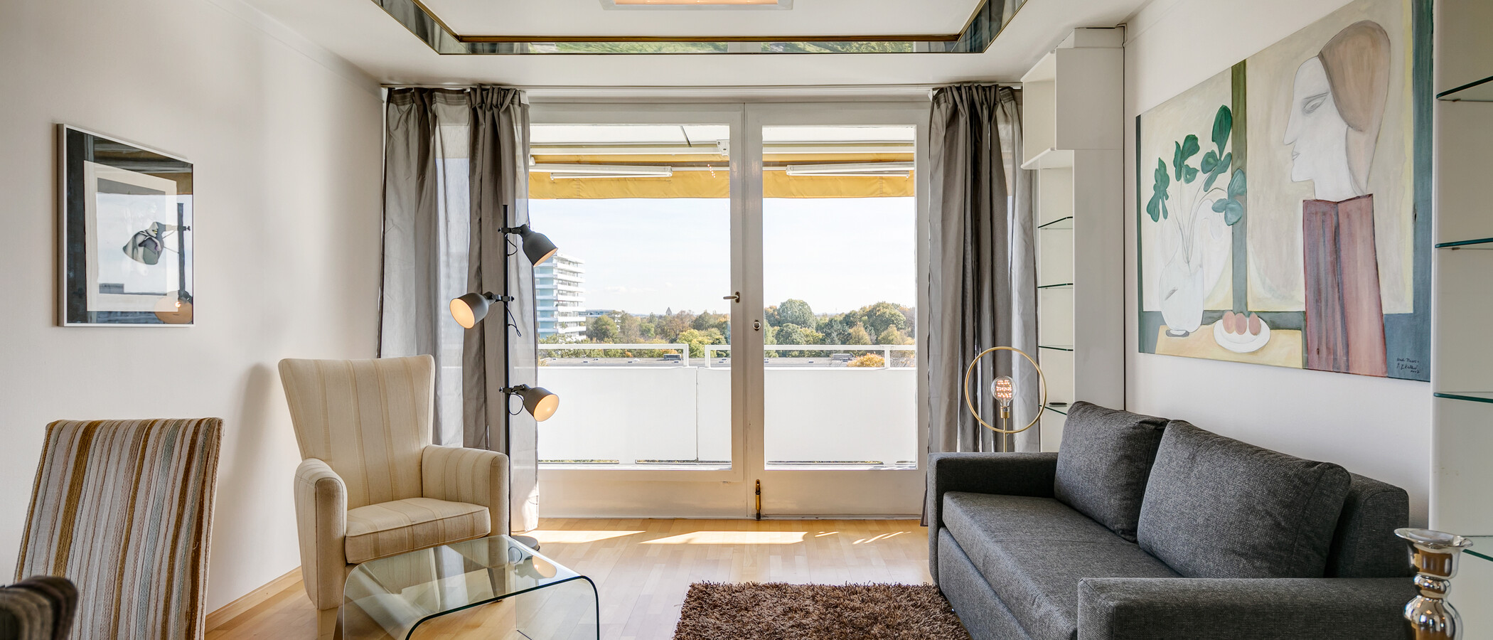 appartement München Cosimapark 02 pièce à vivre 3488