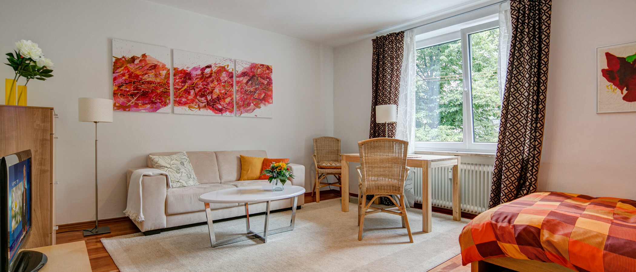 appartement München Schwabing-West (rund um den Hohenzollernplatz) 01 salon 3569