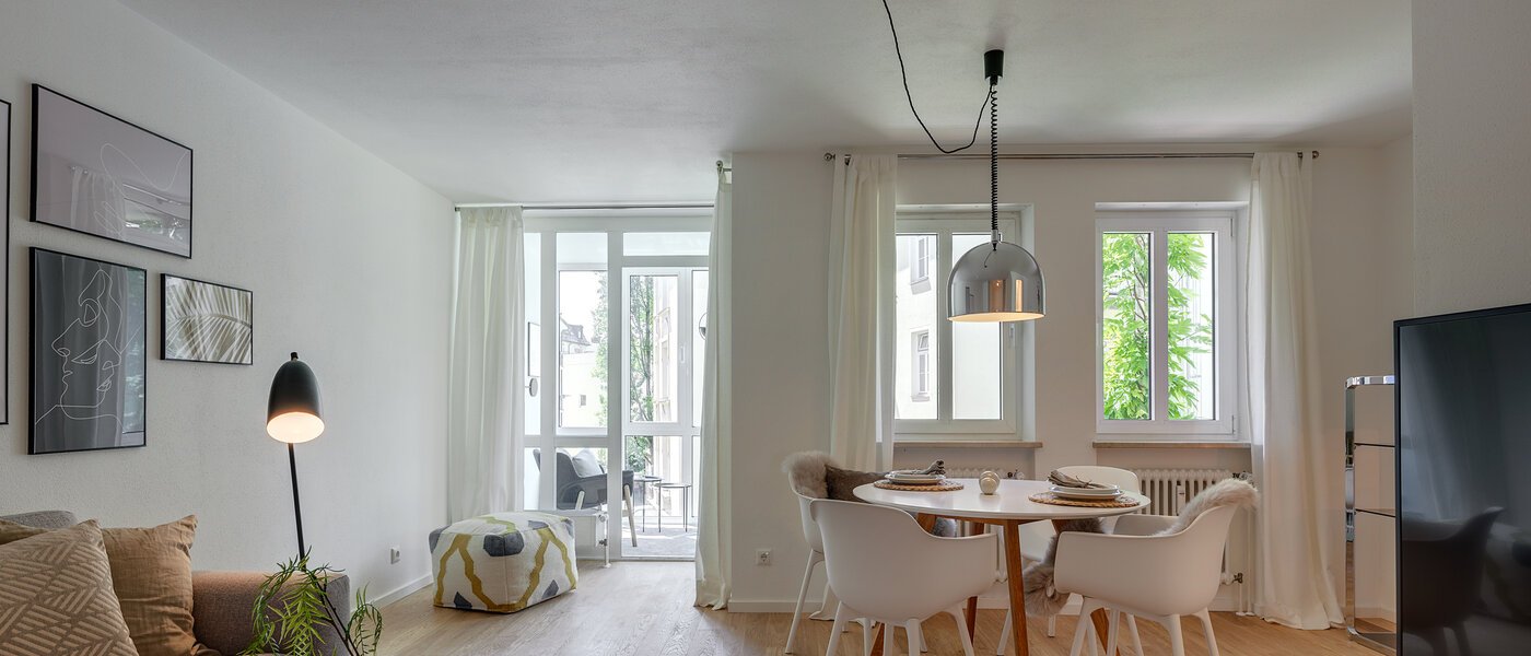 appartement München Schwabing (rechts der Leopoldstraße) 02 pièce à vivre 361