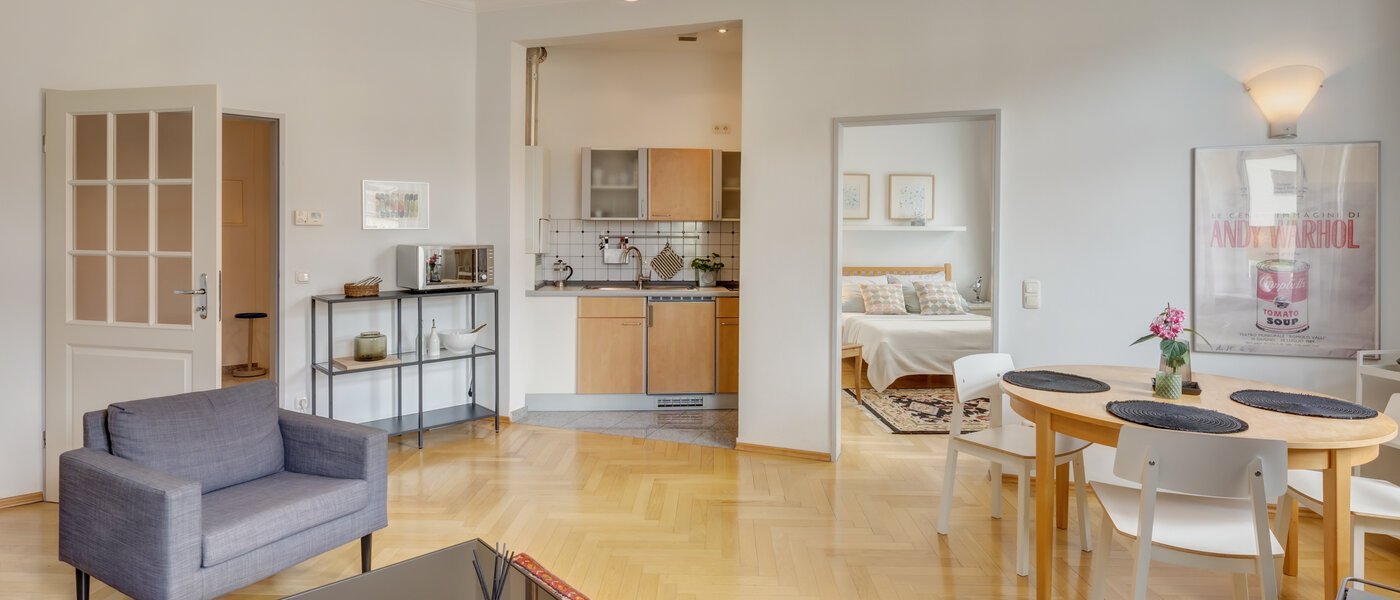 appartement München Gärtnerplatzviertel 04 pièce à vivre 3613