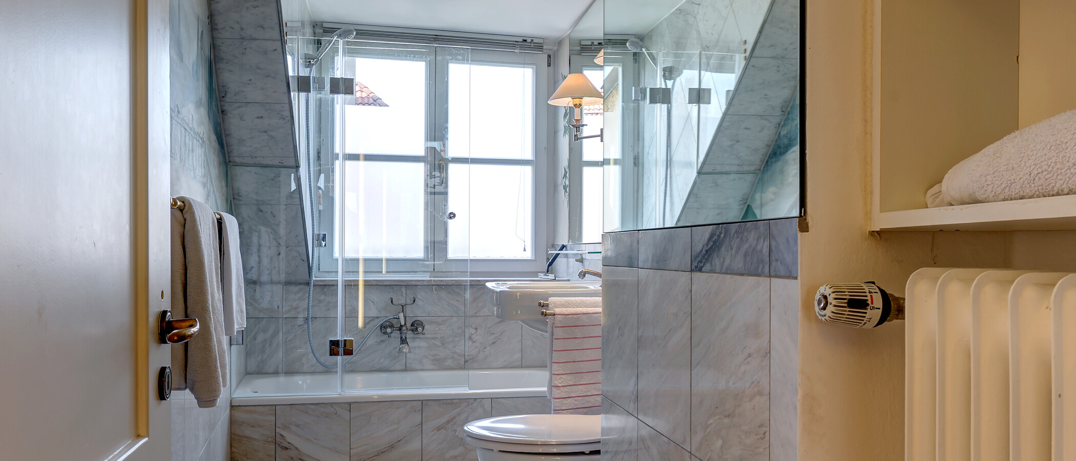 appartement avec mezzanine München Schwabing (links der Leopoldstraße) 02 salle de bain 3679