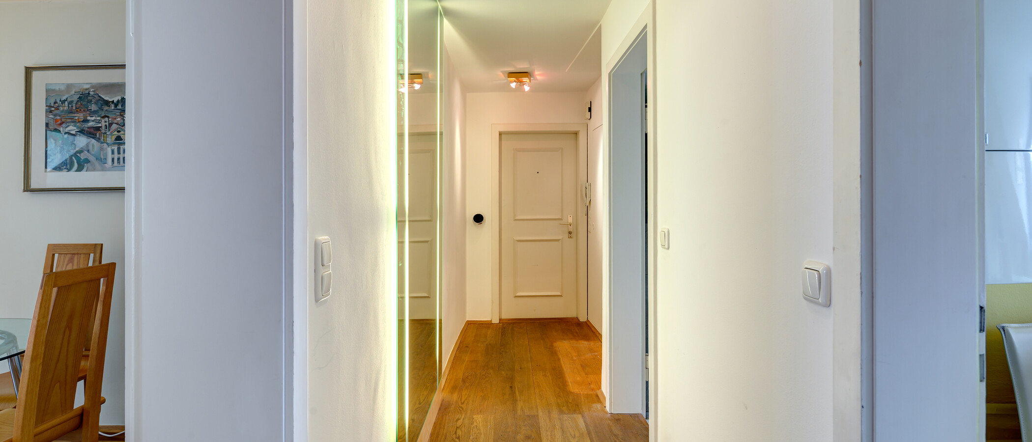 appartement avec mezzanine München Schwabing (links der Leopoldstraße) 02 entrée/couloir 3679