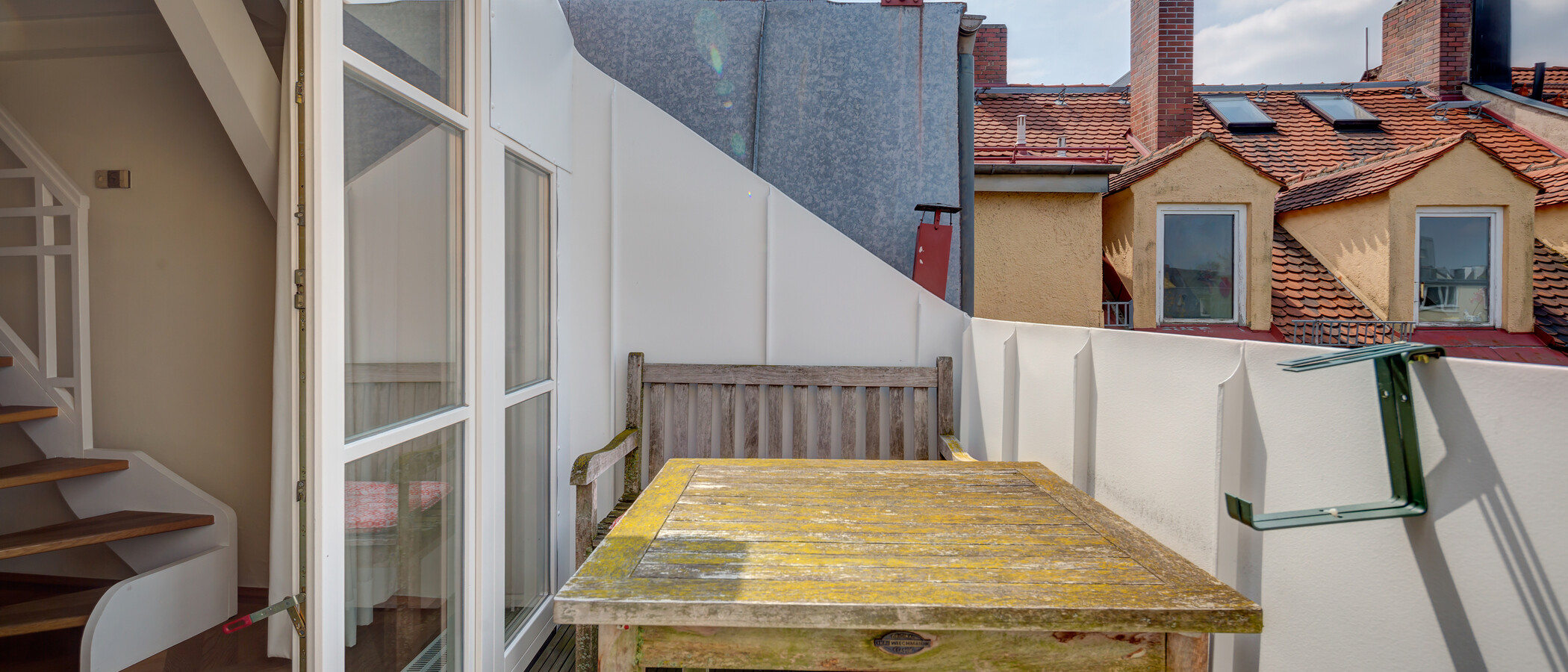 appartement avec mezzanine München Schwabing (links der Leopoldstraße) 01 terrasse 3679