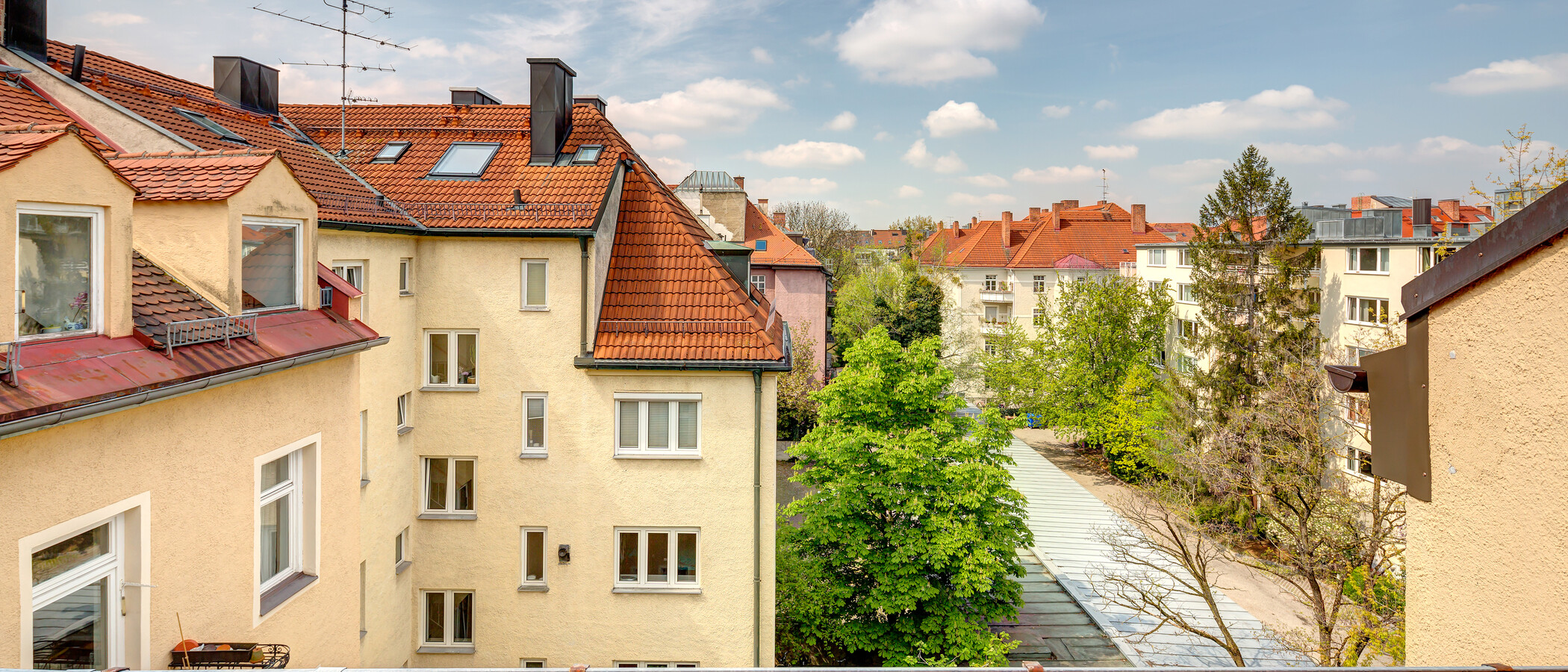 appartement avec mezzanine München Schwabing (links der Leopoldstraße) 04 vue 3679
