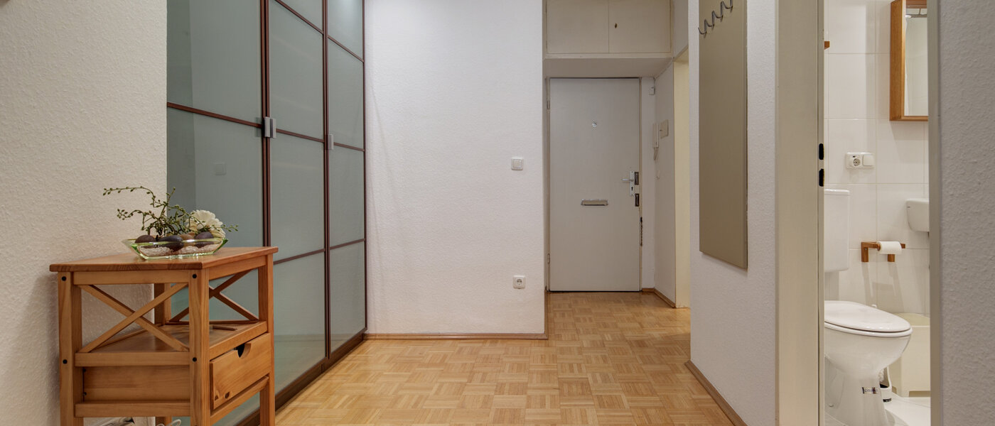 appartement München Schwabing (links der Leopoldstraße) 02 entrée/couloir 3713